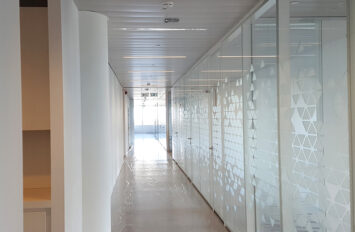 This is a project report of the European Parliament building using Line Systems Demountable Partitions.