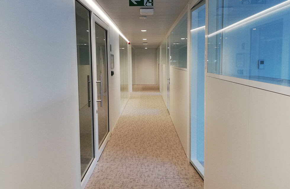 Tervuren Office Space using Line Systems